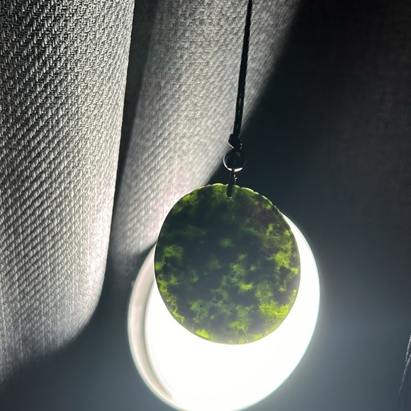 Burma dark jade dragon pendant - Picture 3 of 5